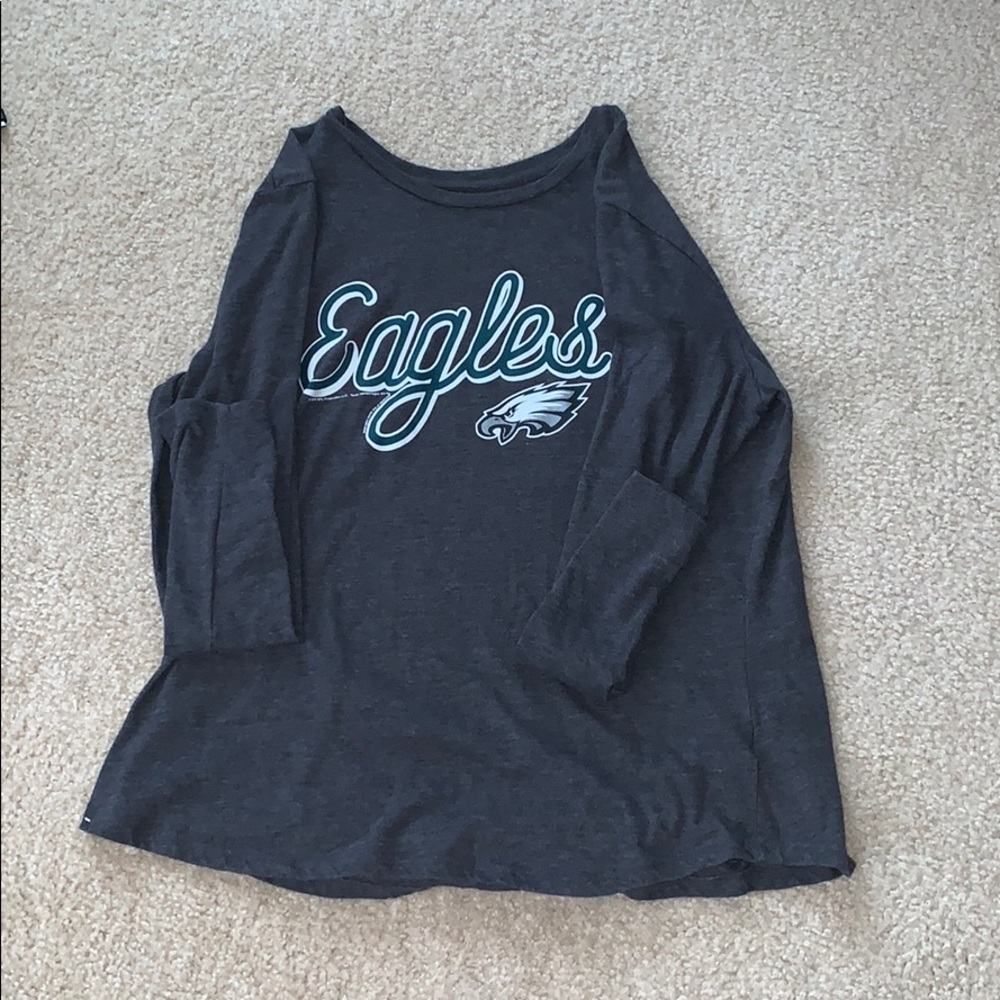 nfl team apparel philadelphia eagles long sleeve